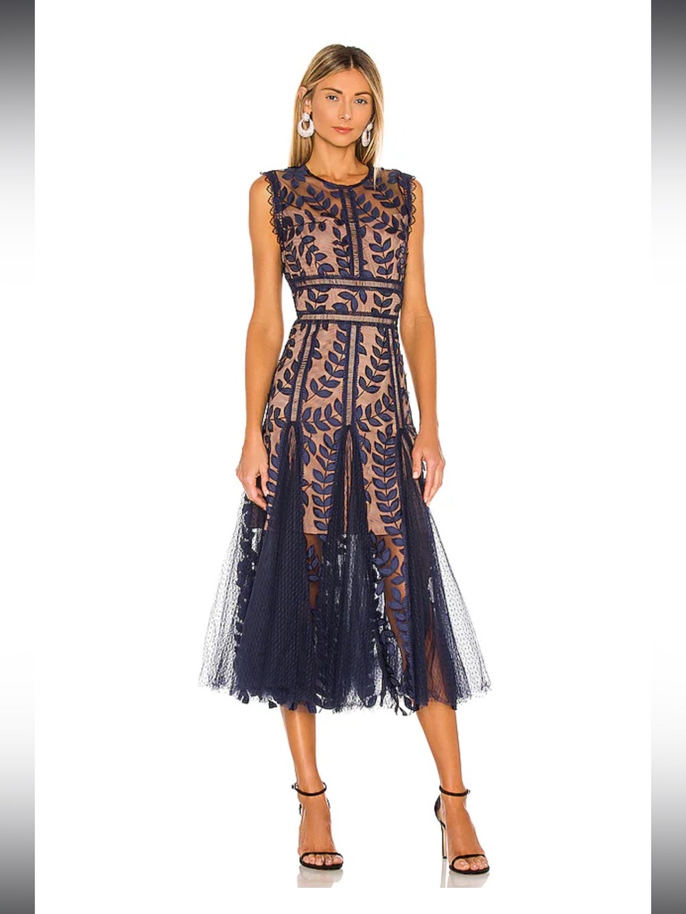 BRONX BANCO
Saba Midi Dress - Navy small